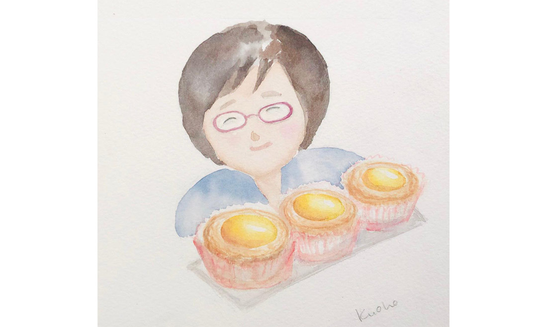 ちょっと嬉しいこと　エッグタルト編