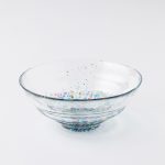 津輕琉璃金彩玻璃碗