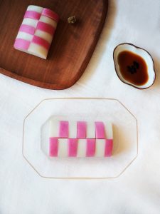 「御節料理」 - 第三道 - 紅白魚糕 （紅白蒲鉾）