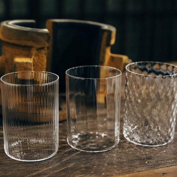 松德硝子 細直紋 多用途玻璃杯