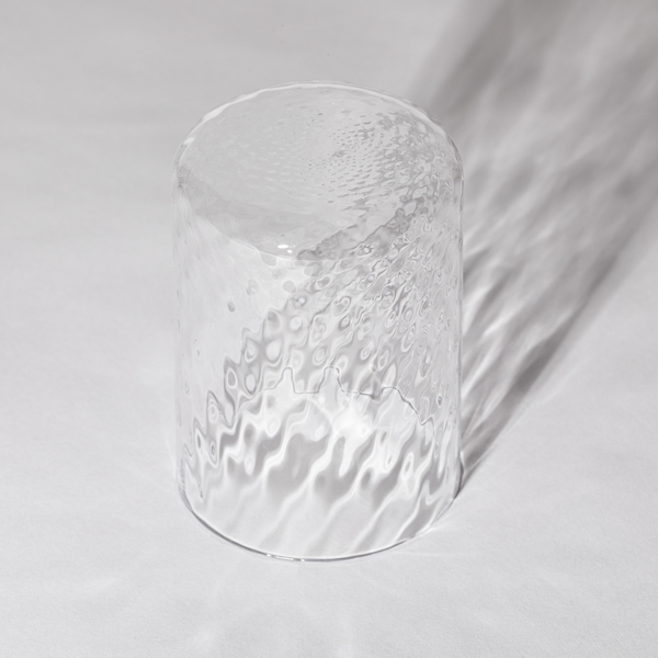 松德硝子 格子紋 多用途玻璃杯