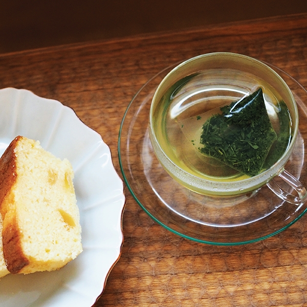 午後時光 COMBO (玉綠茶 + 小雞饅頭)