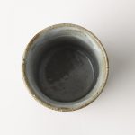 天然稻草釉 茶杯 白