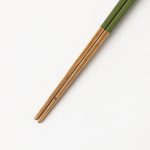 彩繪天然木筷 青綠
