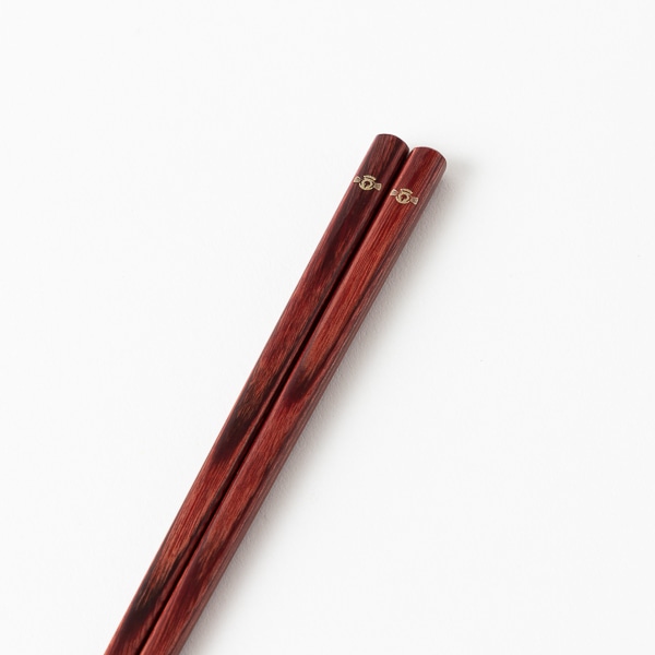 層壓木筷 暗紅